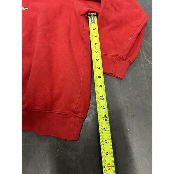 Vintage 90’s Winnie The Pooh Sweatshirt Playing With Bees Disney Size Large Red - Picture 5 of 7